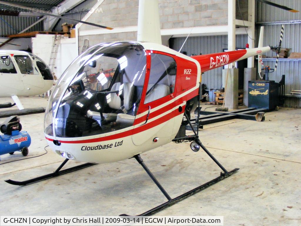 G-CHZN, 1988 Robinson R22 Beta C/N 0884, CLOUDBASE LTD