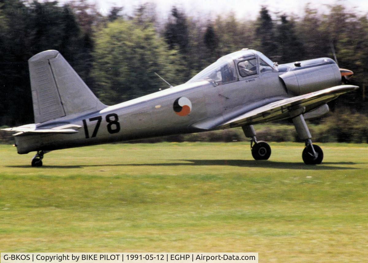 G-BKOS, 1954 Hunting P-56 Provost T.51 C/N PAC/F/157, OSCAR SIERRA IN IRISH AIR CORPS MARKINGS
