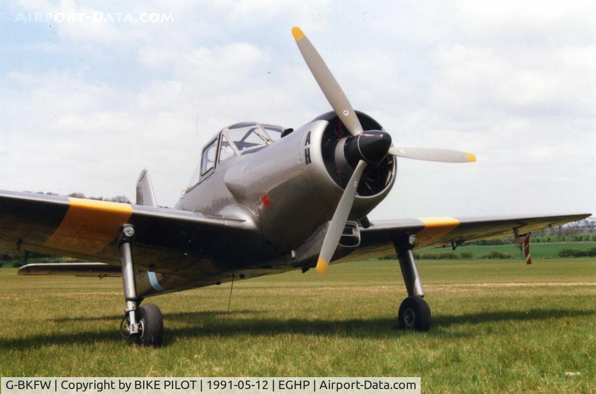 G-BKFW, 1955 Percival P-56 Provost T.1 C/N PAC/F/303, THIS A/C IS CURRENTLY RESIDENT AT BRIMPTON