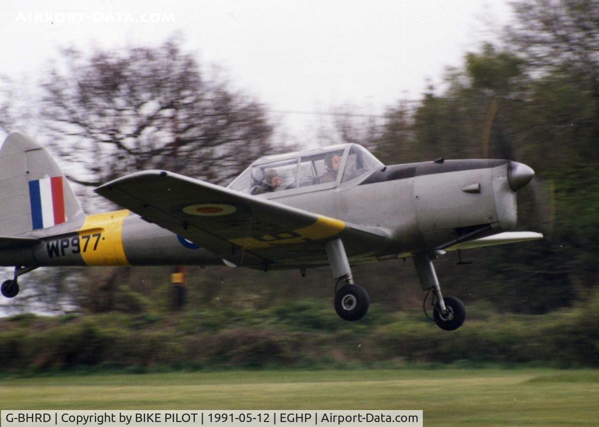 G-BHRD, 1952 De Havilland DHC-1 Chipmunk 22 C/N C1/0843, DEPARTING RWY 26