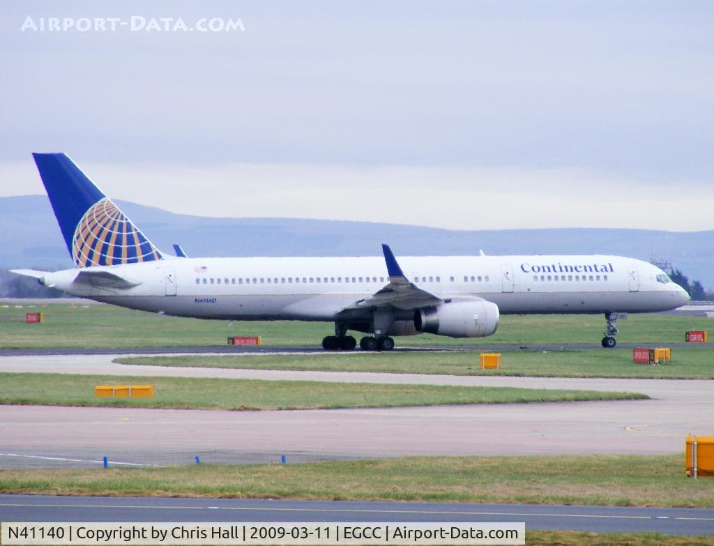 N41140, 2000 Boeing 757-224 C/N 30353, Continental