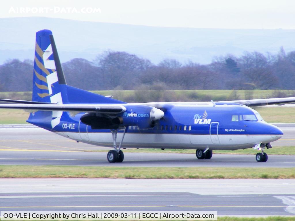 OO-VLE, 1988 Fokker 50 C/N 20132, VLM