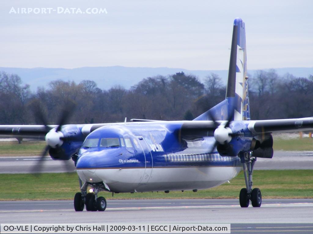 OO-VLE, 1988 Fokker 50 C/N 20132, VLM