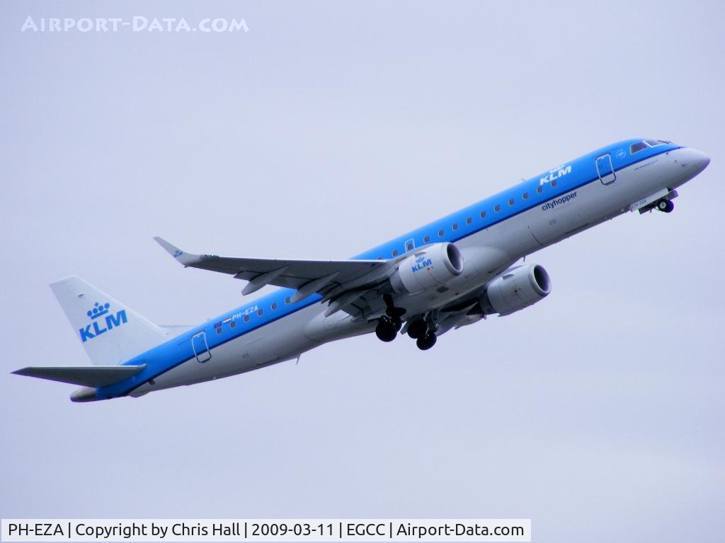 PH-EZA, 2008 Embraer 190LR (ERJ-190-100LR) C/N 19000224, KLM Cityhopper