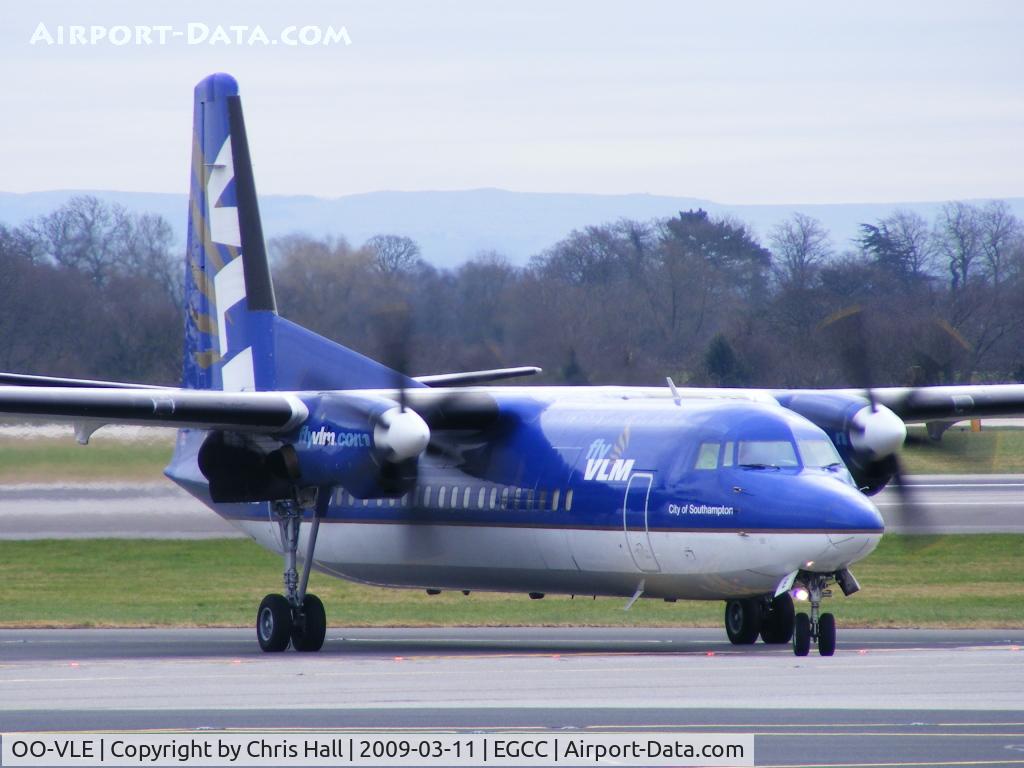 OO-VLE, 1988 Fokker 50 C/N 20132, VLM