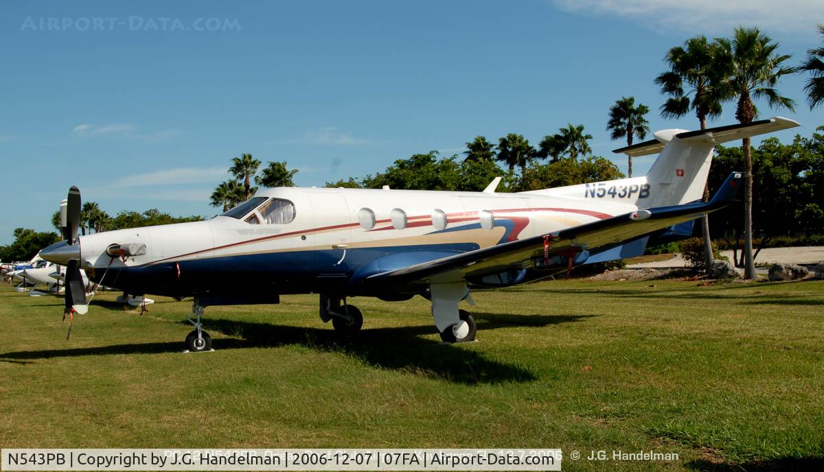N543PB, 2004 Pilatus PC-12/45 C/N 543, at Ocean Reef Airport