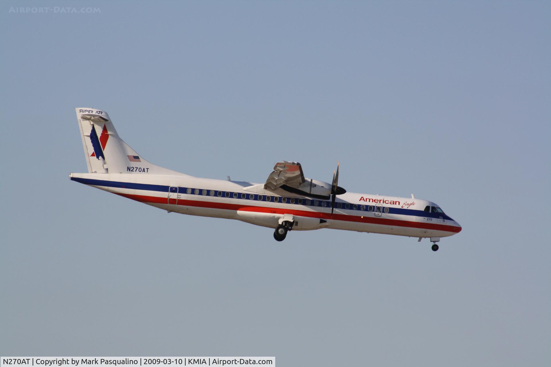 N270AT, 1991 ATR 72-212 C/N 270, ATR 72-212