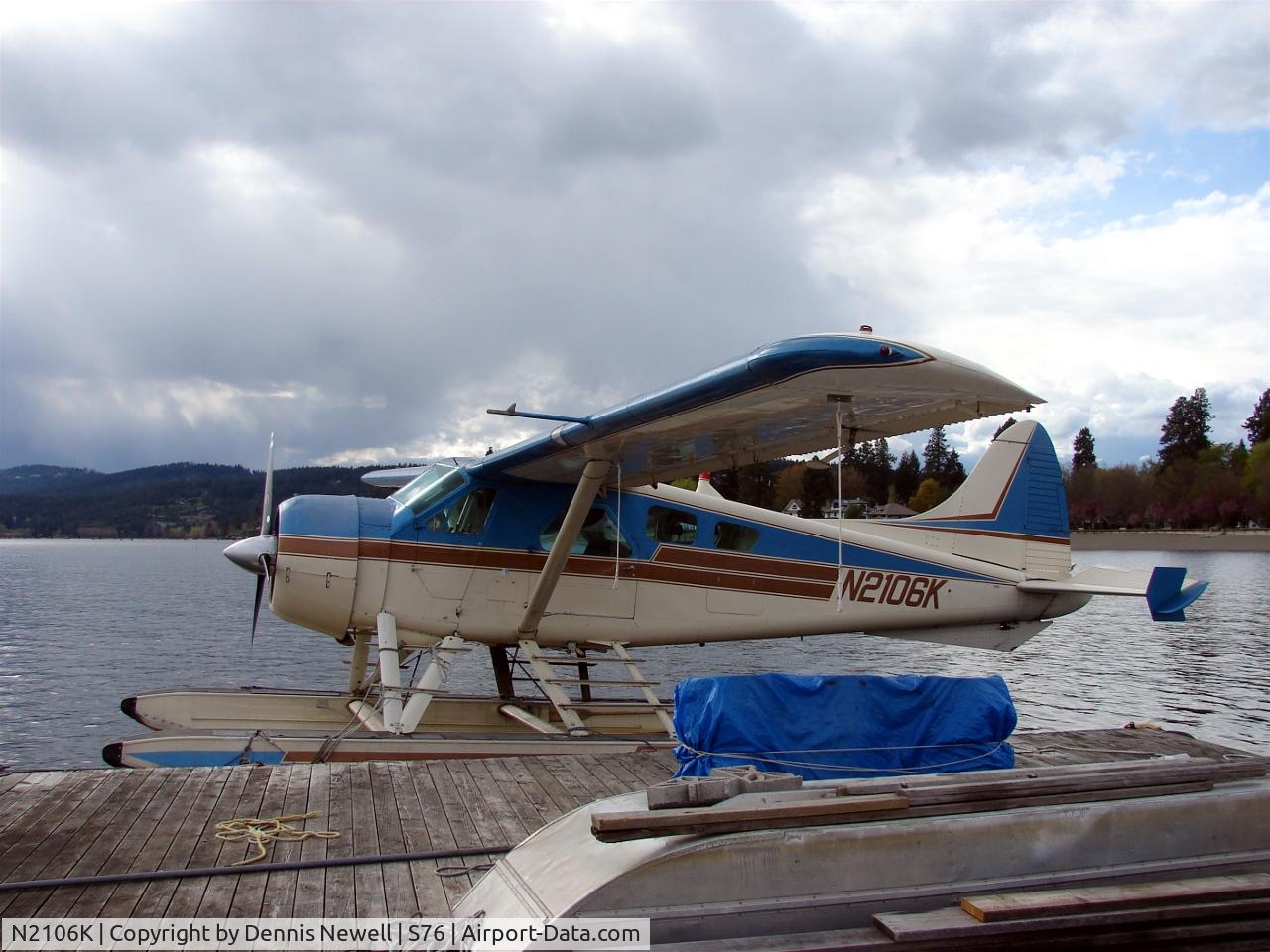 N2106K, 1956 De Havilland Canada U-6A Beaver C/N 1131, May 2 2007 Coeur d'Alene, Idaho