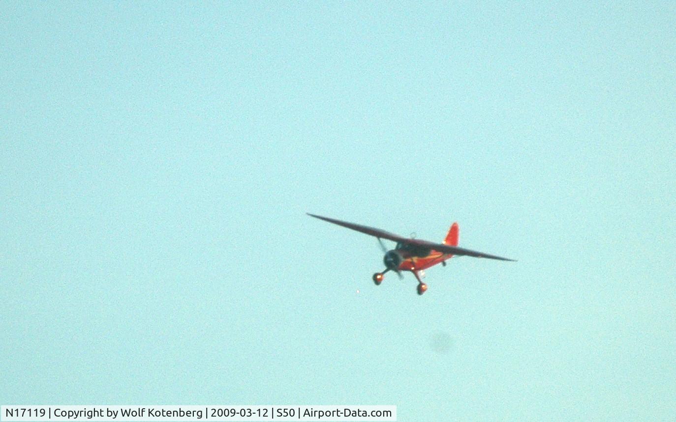 N17119, Stinson SR-8B Reliant C/N 9819, it does look like a bird of prey