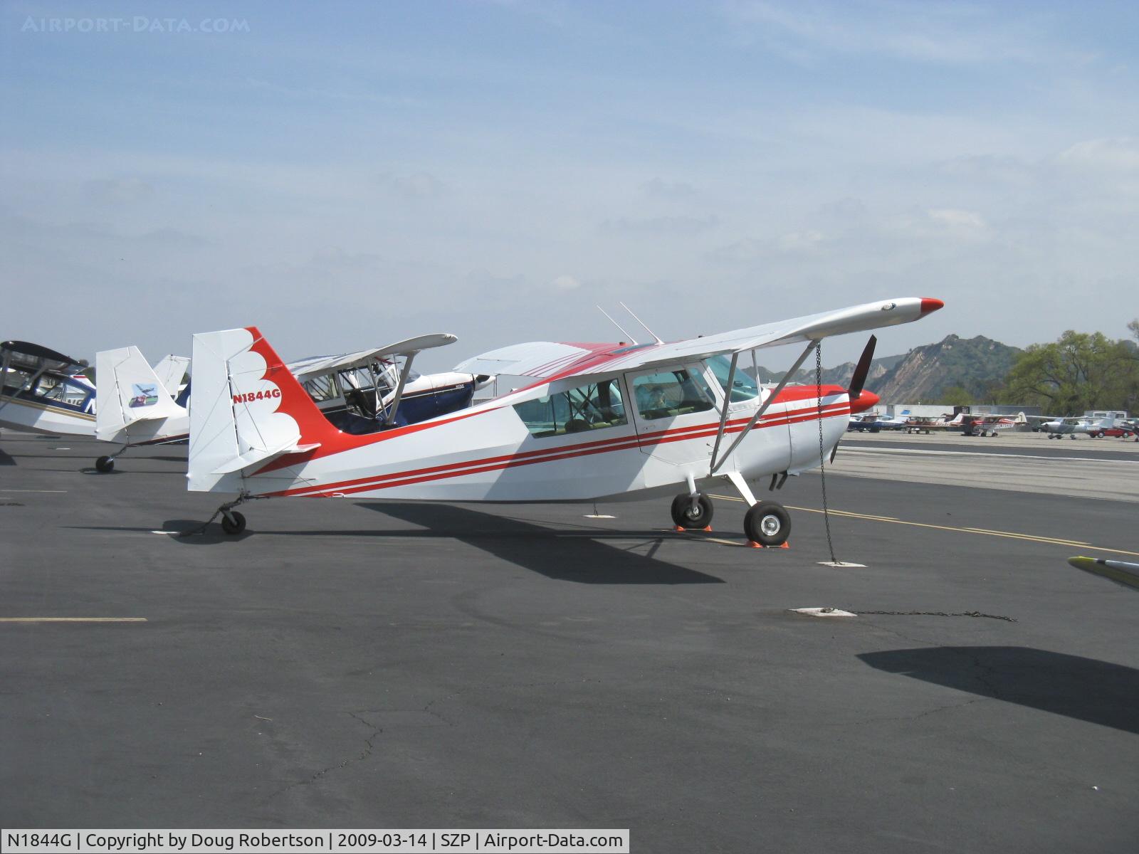N1844G, 1968 Champion 7KCAB C/N 84, 1968 Champion 7KCAB CITABRIA, Lycoming O-320-B1E 150 Hp
