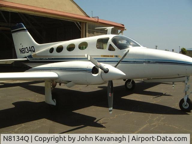 N8134Q, 1969 Cessna 414 Chancellor C/N 414-0034, Taken at Oxr
