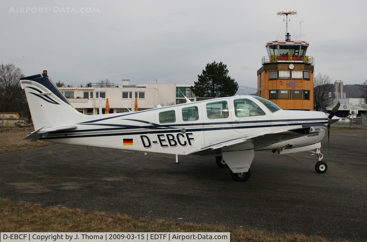 D-EBCF, 1993 Beech B36TC Bonanza Bonanza C/N EA-543, Beech B36TC Bonanza