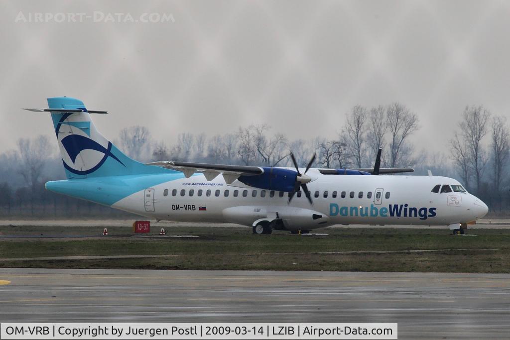 OM-VRB, 1993 ATR 72-202 C/N 367, Danube Wings Aerospatiale ATR-72