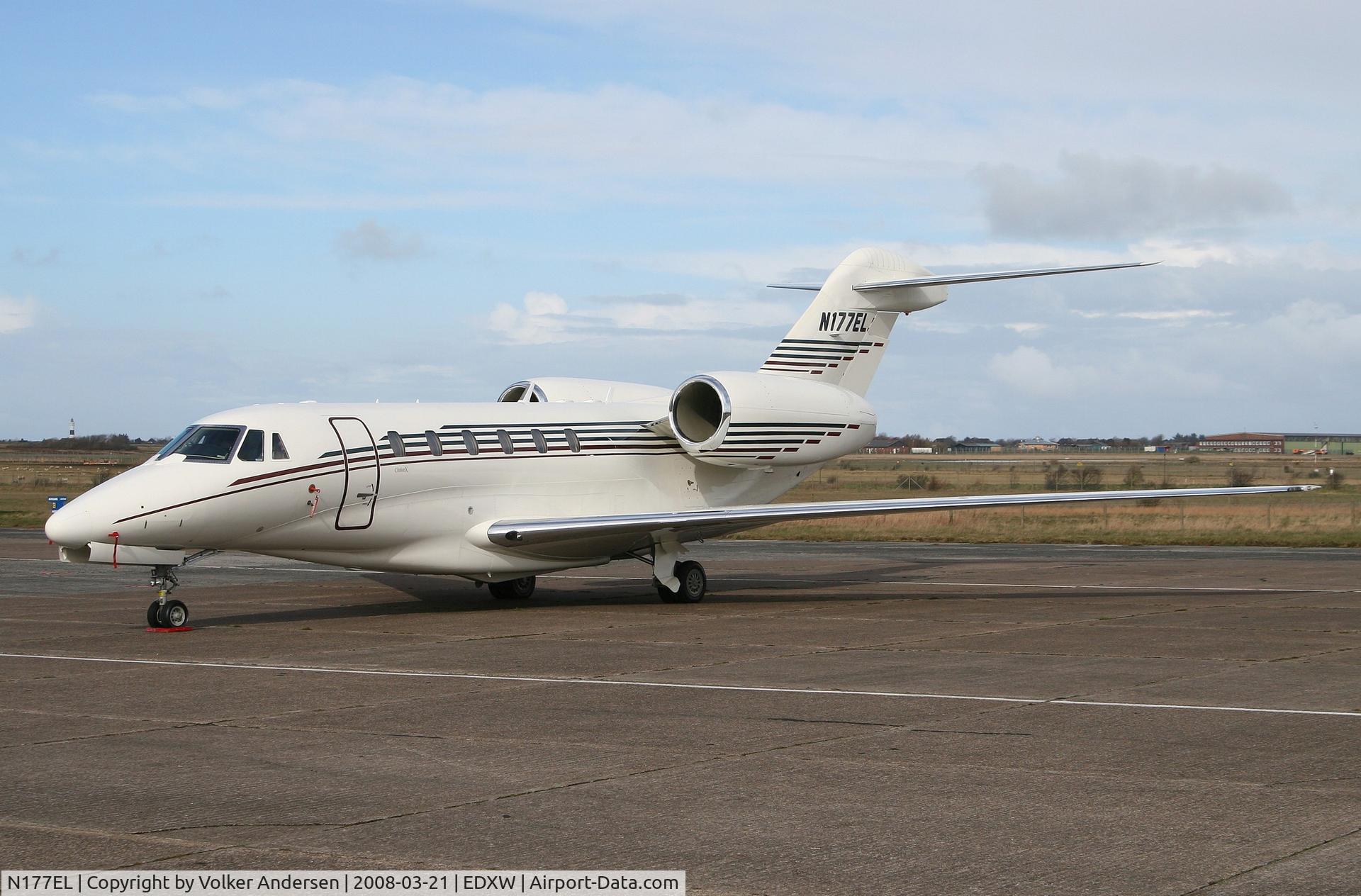 N177EL, 2002 Cessna 750 Citation X C/N 750-0177, Rentair,Hamburg,Germany