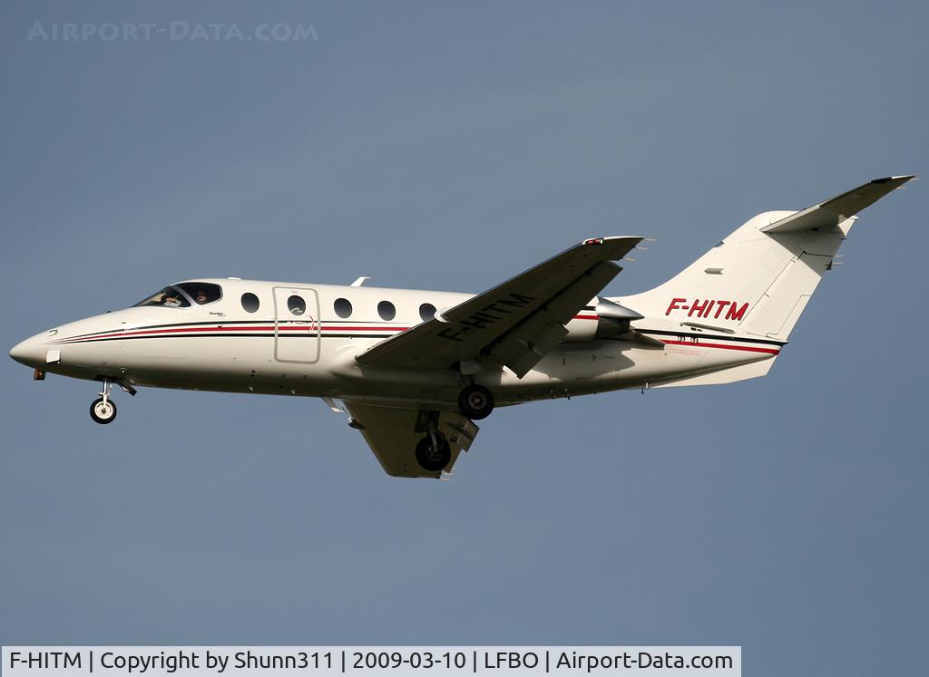 F-HITM, 2006 Hawker Beechcraft 400A Beechjet Beechjet C/N RK-501, Landing rwy 32L
