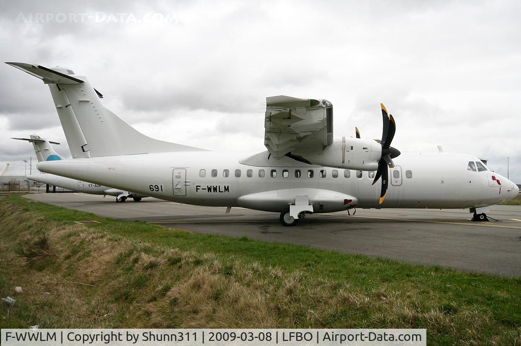 F-WWLM, 2008 ATR 42-500 C/N 691, C/n 691 - For Italy Air Force as I2470