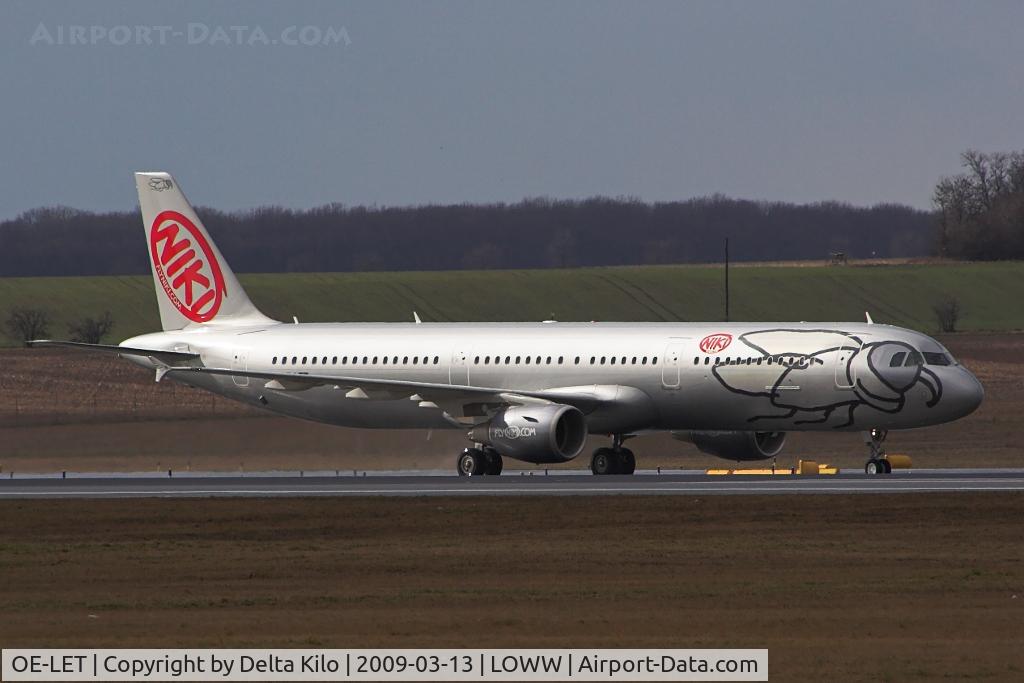 OE-LET, 2009 Airbus A321-211 C/N 3830, NIKIS new A321-211  cn3830