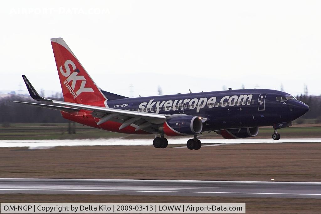 OM-NGP, 2007 Boeing 737-7GL C/N 34760, SKY Europe  B737