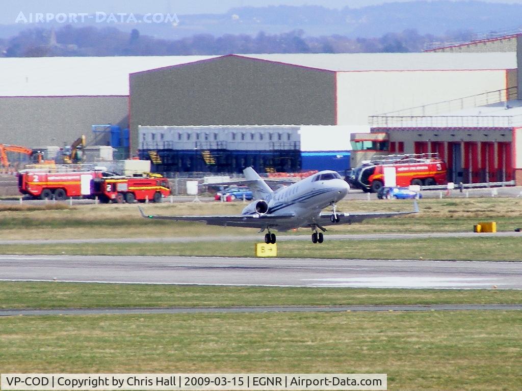 VP-COD, 2006 Raytheon Hawker 850XP C/N 258816, Iceland Frozen Foods