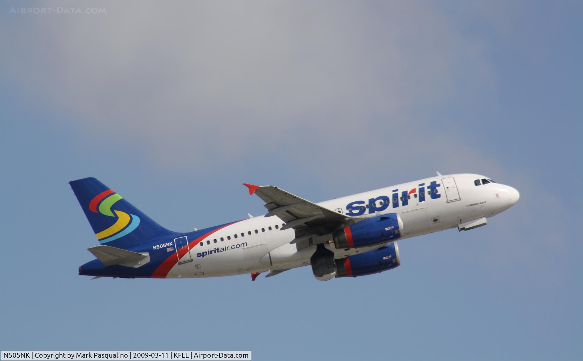 N505NK, 2005 Airbus A319-132 C/N 2485, Airbus A319