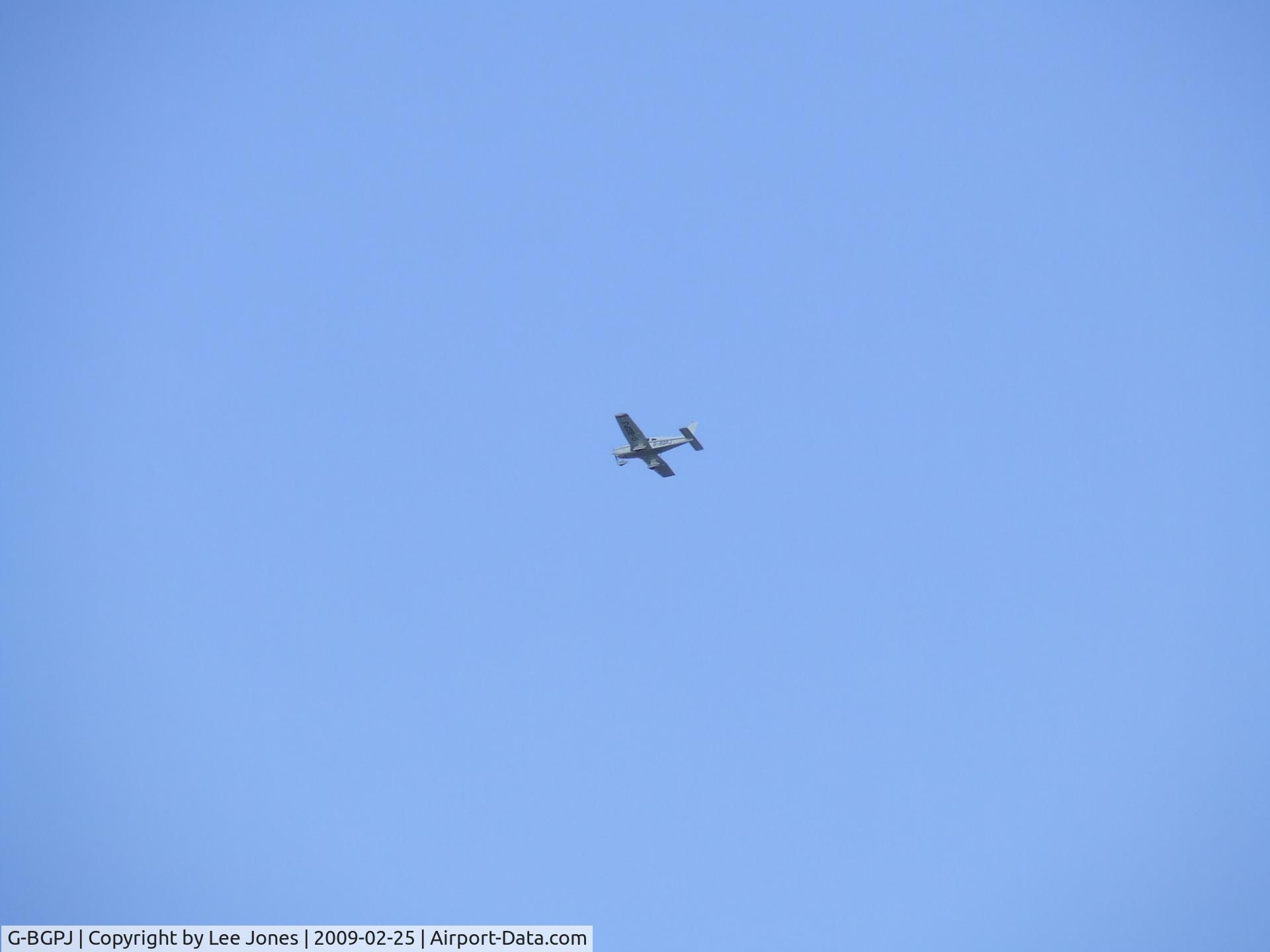 G-BGPJ, 1979 Piper PA-28-161 Cherokee Warrior II C/N 28-7916288, menai straits