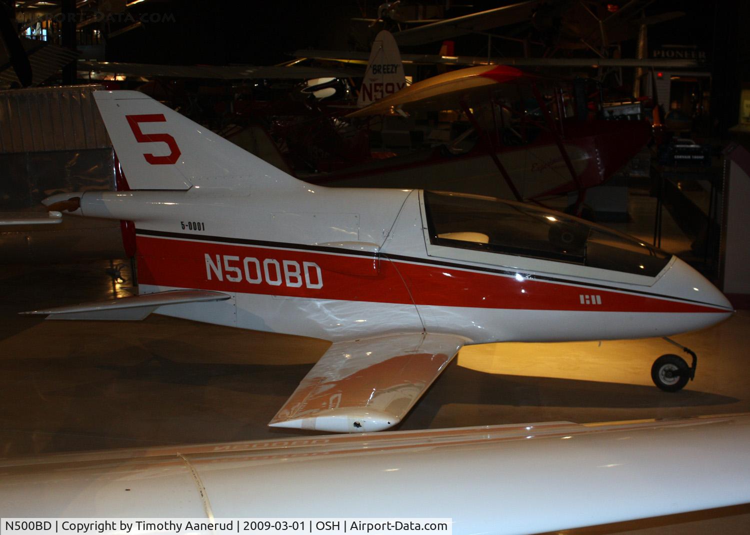 N500BD, 1971 Bede BD-5 C/N 1 (N500BD), EAA AirVenture Museum
