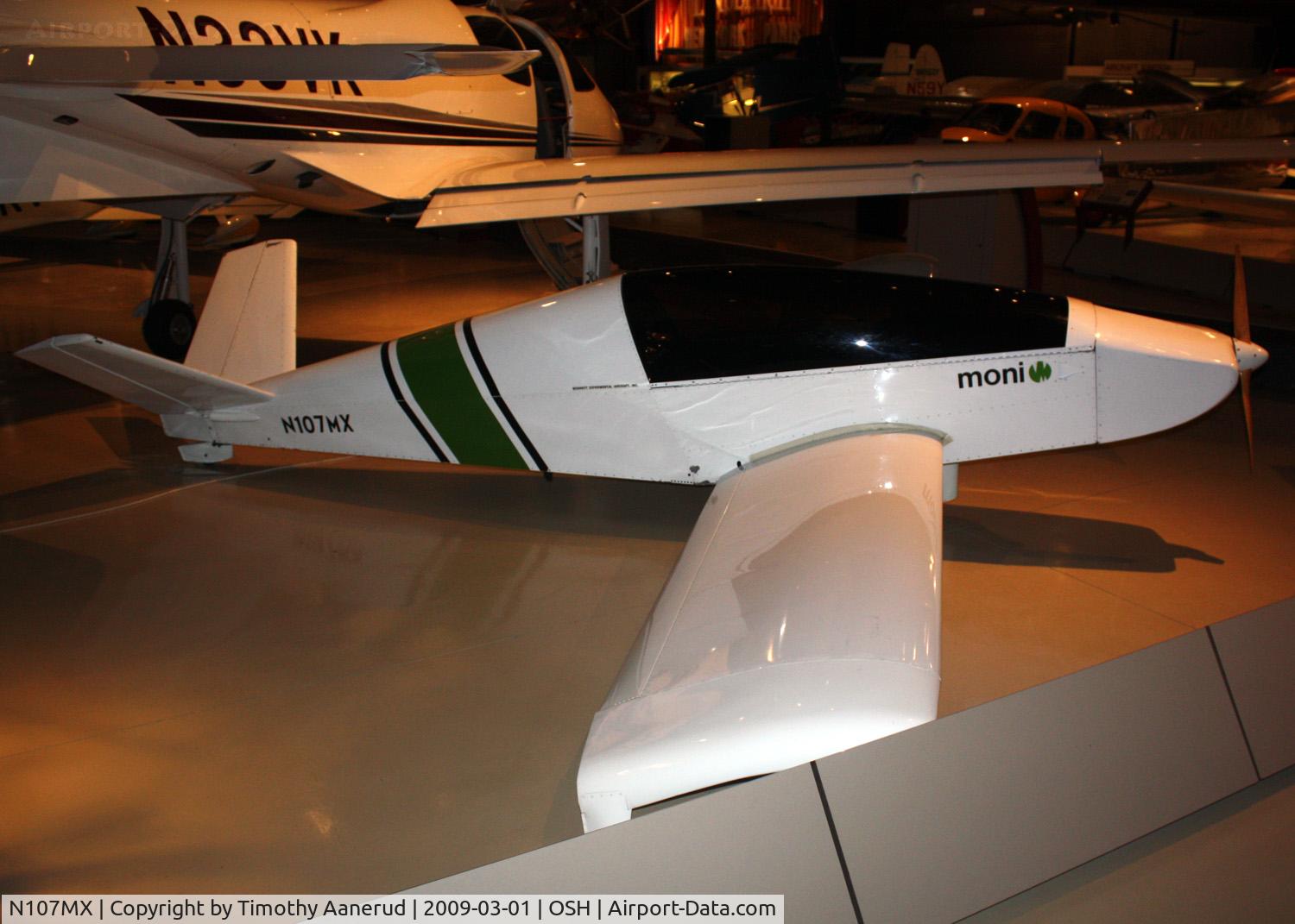 N107MX, 1981 Monnett Moni C/N 001, EAA AirVenture Museum