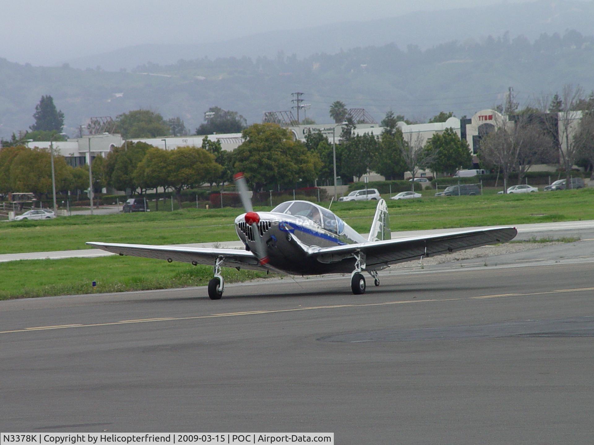 N3378K, 1946 Globe GC-1B Swift C/N 1371, Taxiing for display