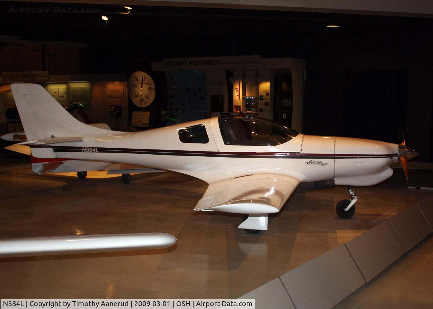 N384L, 1984 Lancair 300 C/N LN1984, EAA AirVenture Museum