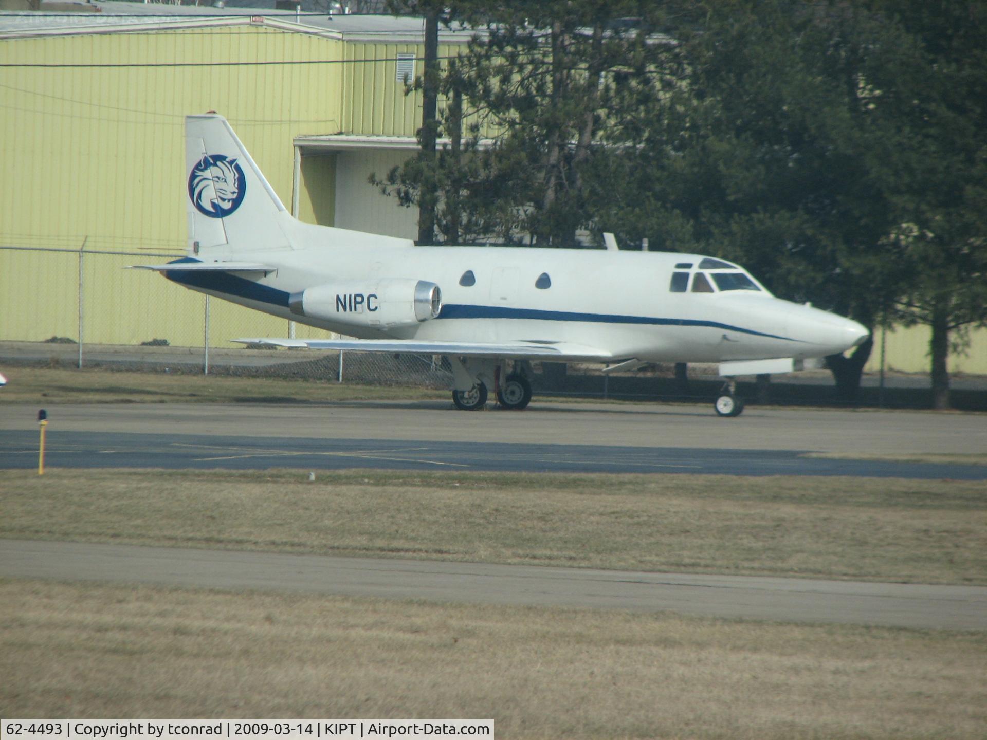 62-4493, 1962 North American CT-39A Sabreliner C/N 276-46, at Williamsport (Penn College)