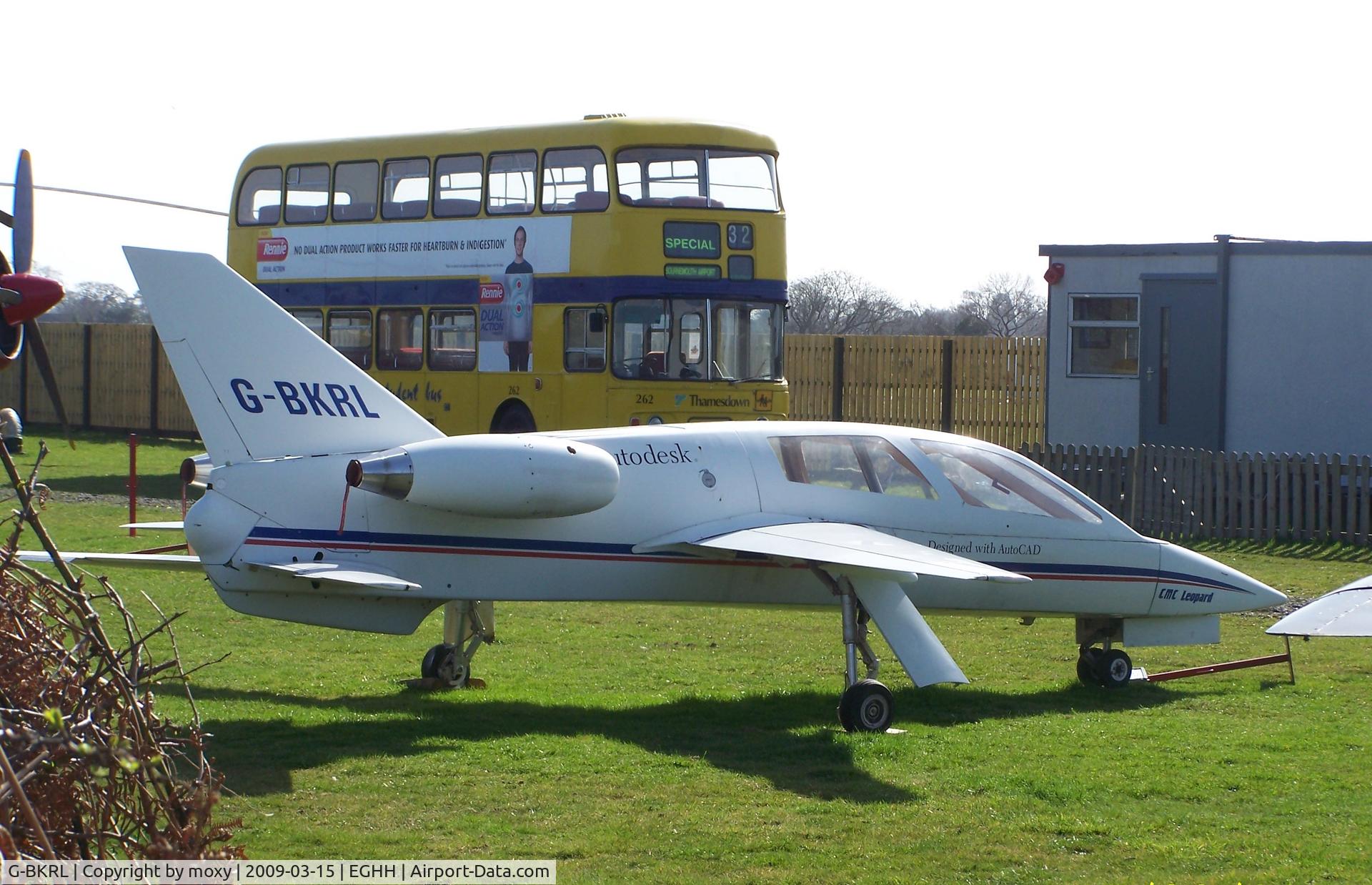 G-BKRL, Chichester-Miles Leopard C/N 001, CMC LEOPARD PRESERVED AT BOURNEMOUTH