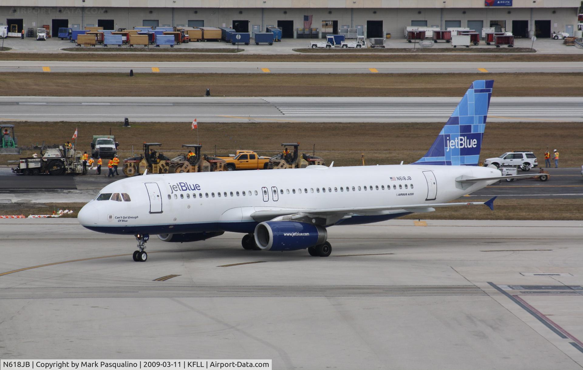 N618JB, 2005 Airbus A320-232 C/N 2489, Airbus A320