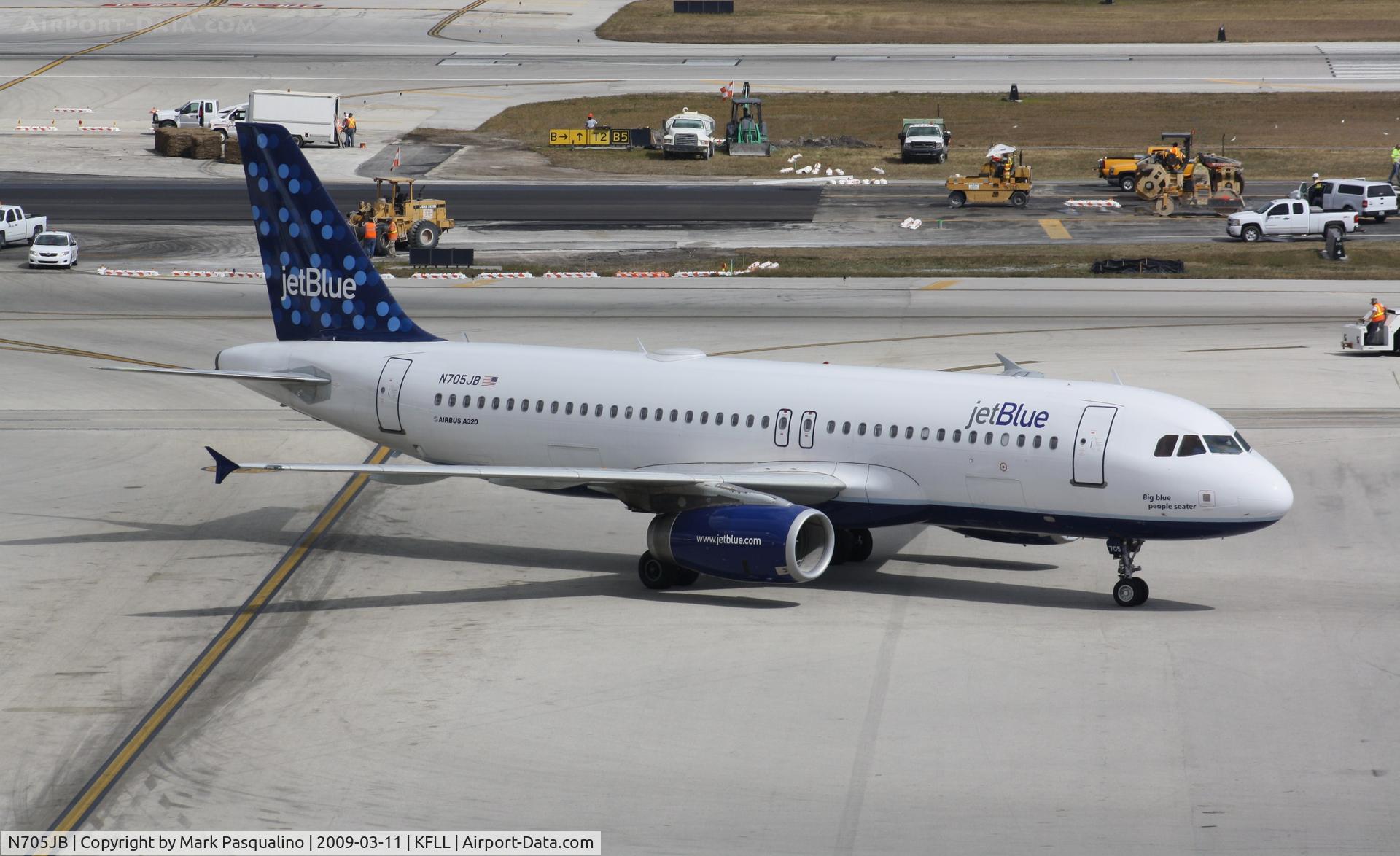 N705JB, 2008 Airbus A320-232 C/N 3416, Airbus A320