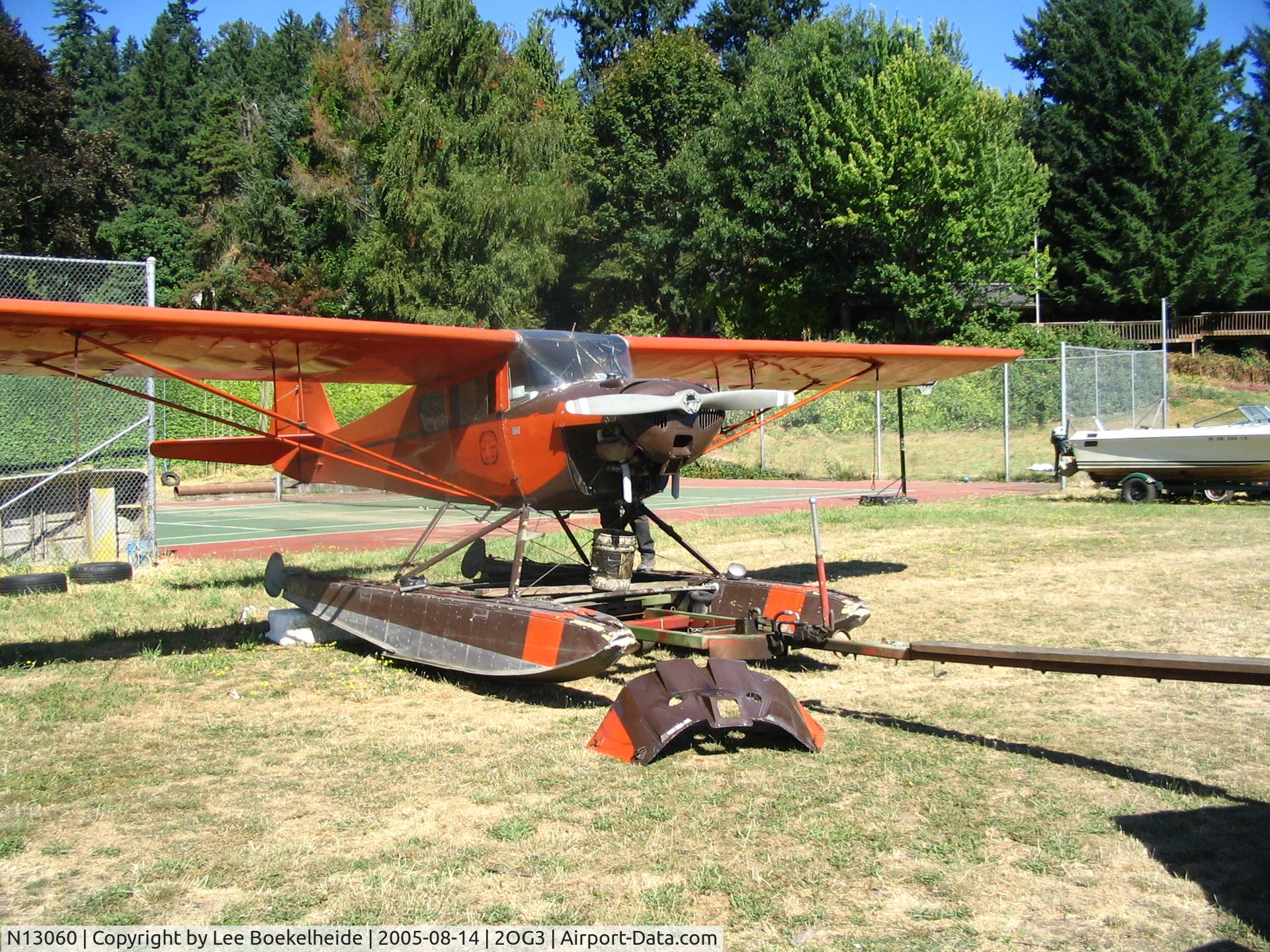 N13060, 1941 Taylorcraft BF12-65 C/N 2786, Replacing engine.