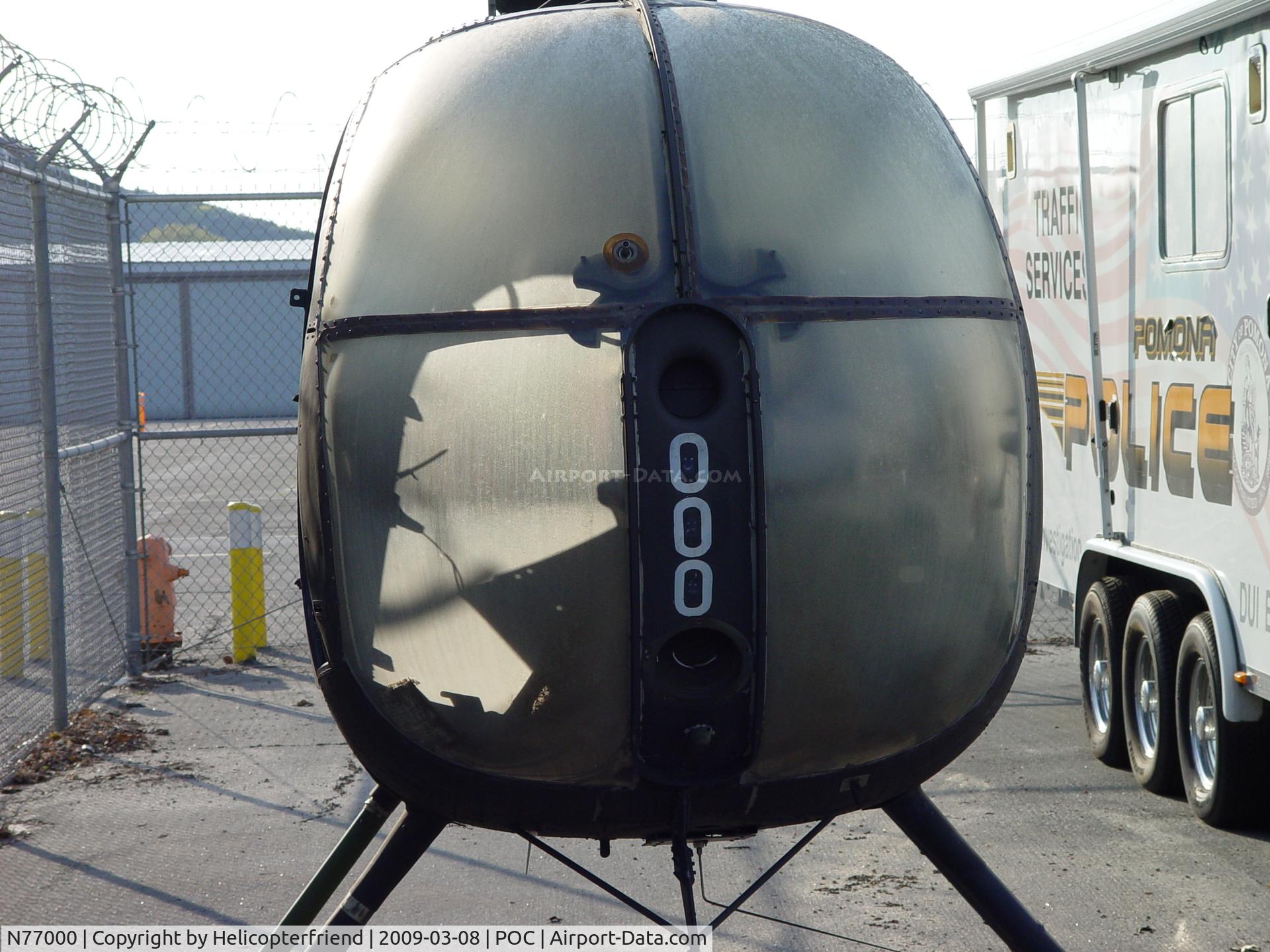 N77000, 1967 Hughes OH-6A Cayuse C/N 0385, Pomona's spare for N98593