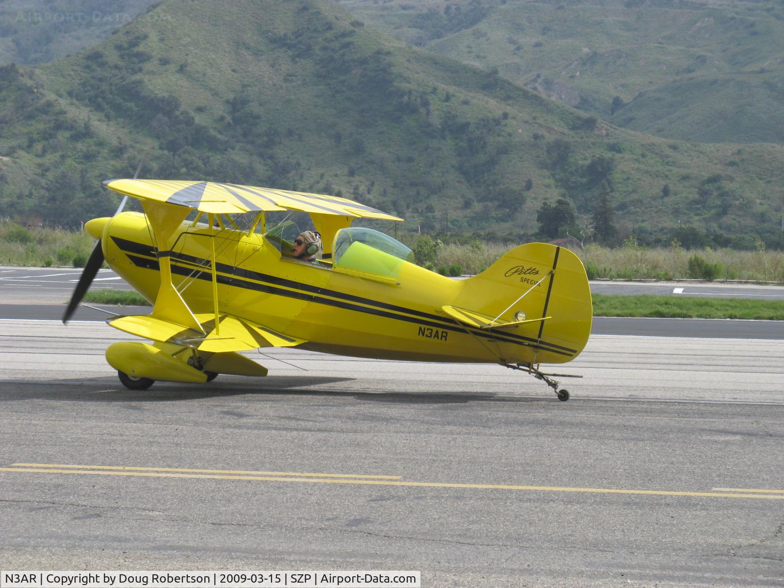 N3AR, 1974 Pitts S-1S Special C/N 10, 1974 Russell PITTS SPECIAL S-1S fully aerobatic, Lycoming O&VO-360 180 Hp, taxi