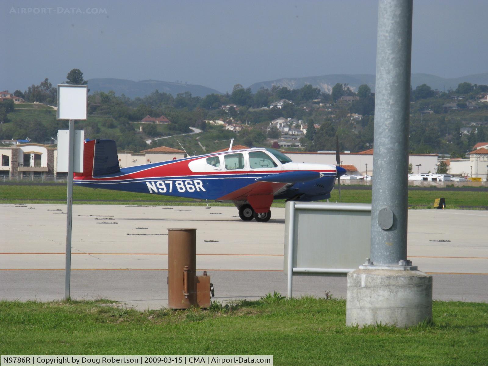 N9786R, 1960 Beech M35 Bonanza C/N D-6299, 1960 Beech M35 BONANZA, Continental IO-470-C 250 Hp