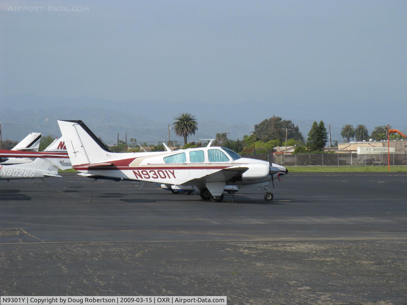 N9301Y, 1960 Beech 95-55 C/N TC-6, 1960 Beech 95-55 BARON, two Continental IO-470-L 260 Hp each
