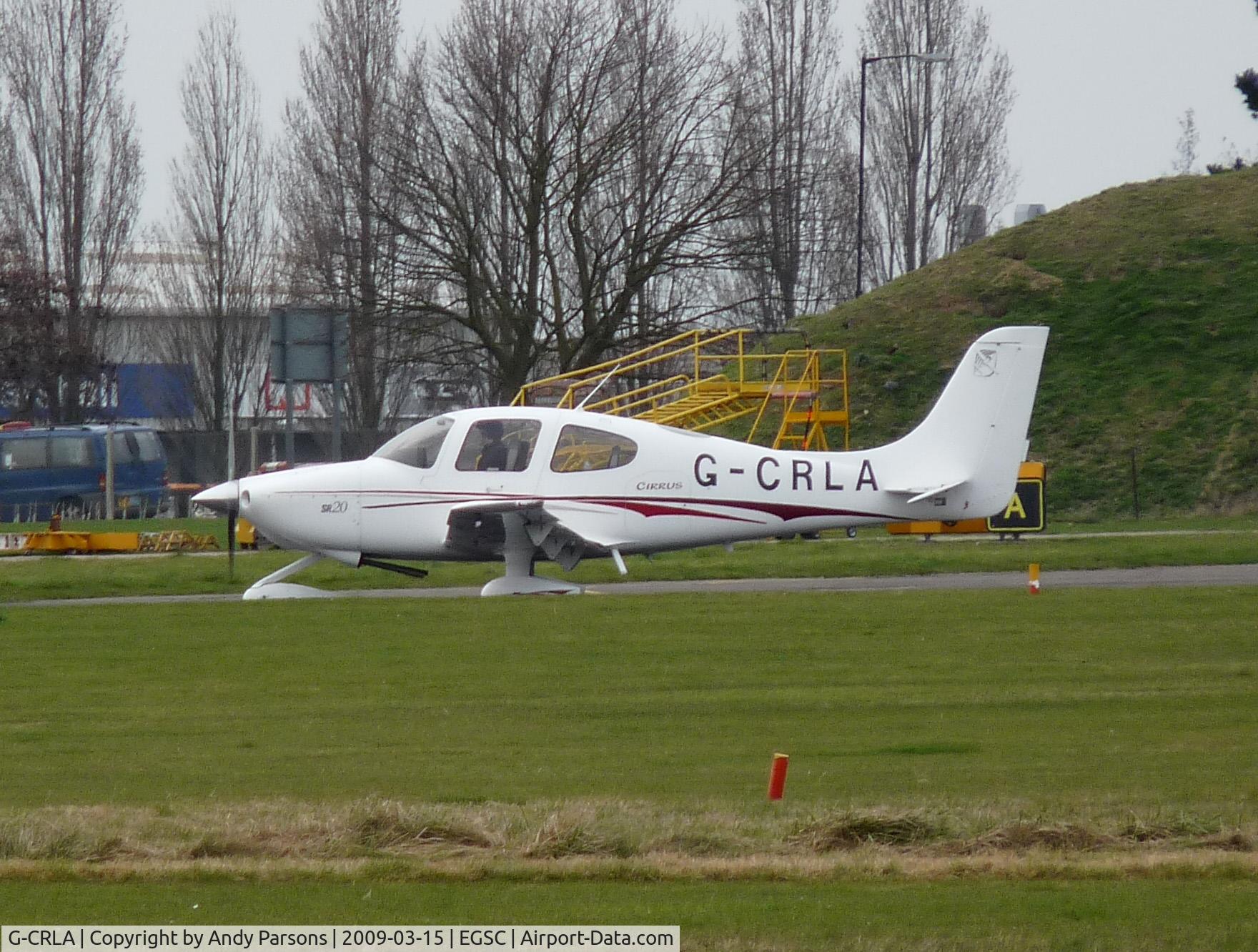 G-CRLA, 2004 Cirrus SR20 C/N 1388, G-CRLA newly registered at Cambridge
