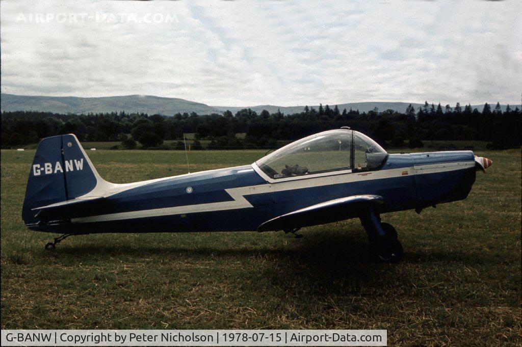 G-BANW, 1966 Scintex CP-1330 Super Emeraude C/N 941, This Super Emeraude was a visitor to the 1978 Strathallan Open Day.