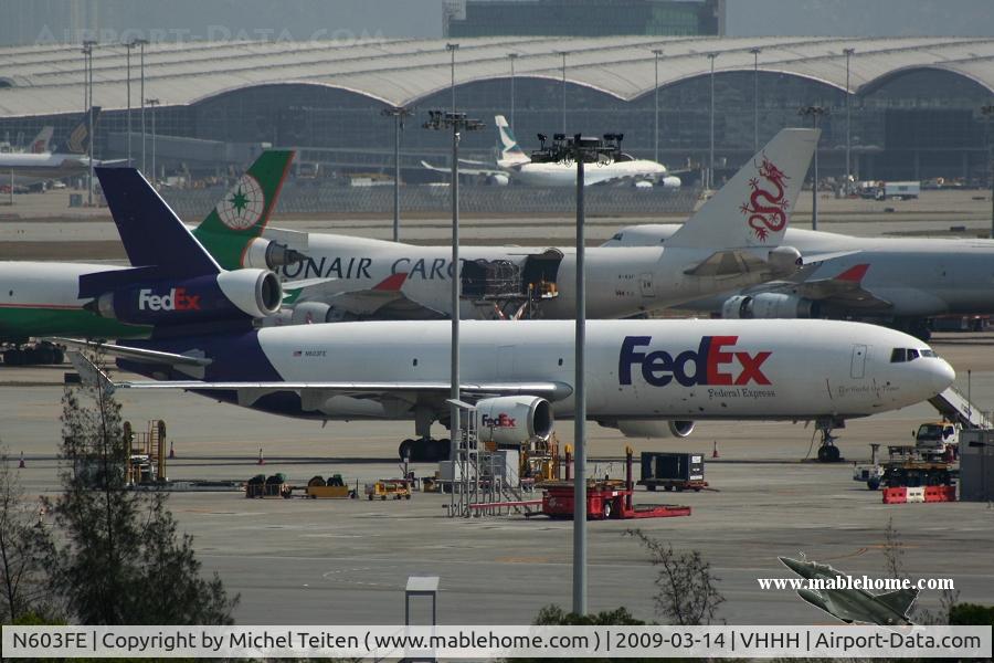 N603FE, 1991 McDonnell Douglas MD-11F C/N 48459, Fedex