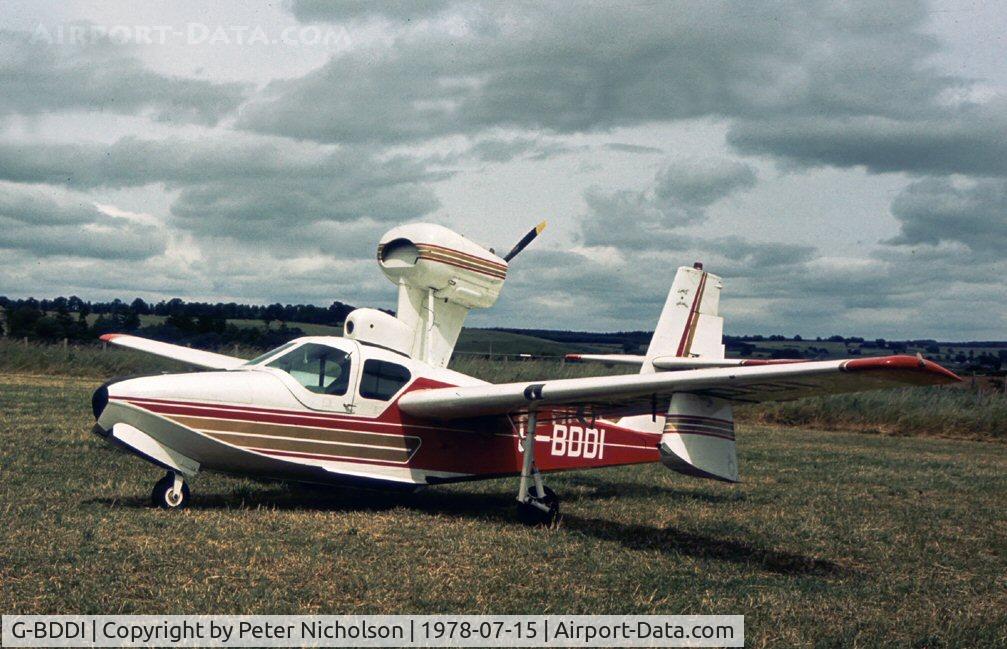 G-BDDI, 1975 Lake LA-4-200 Buccaneer C/N 680, This Buccaneer was a visitor to the 1978 Strathallan Open Day.