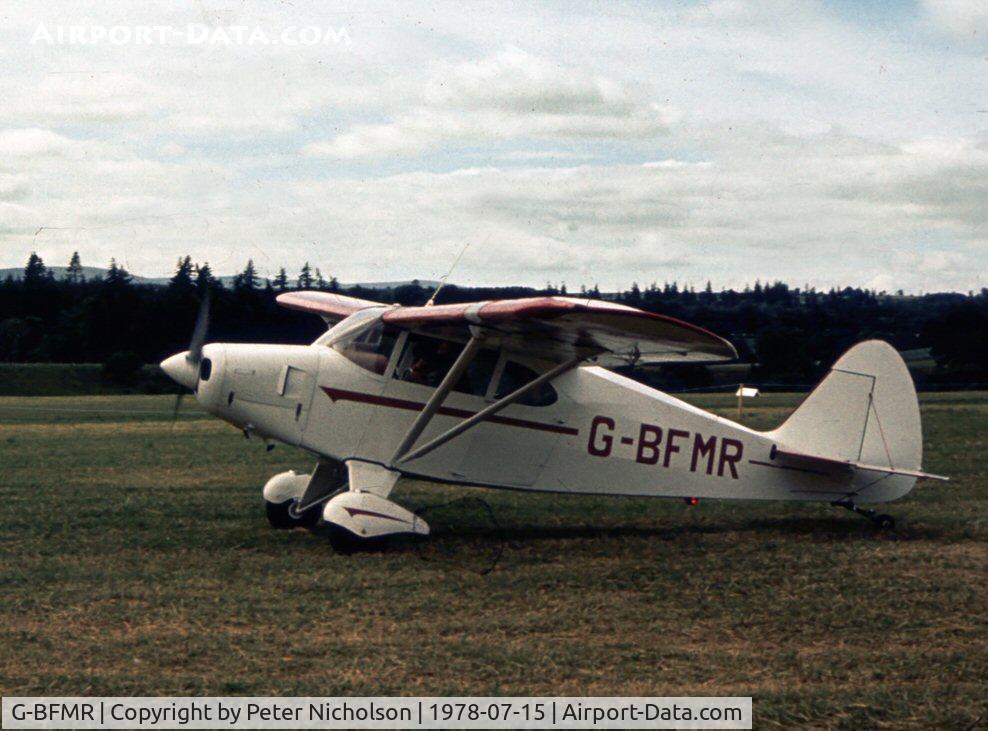 G-BFMR, 1950 Piper PA-20-135 Pacer Pacer C/N 20-130, This PA-20 Pacer was a visitor at the 1978 Strathallan Open Day.