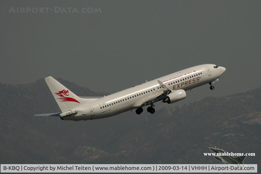 B-KBQ, 2008 Boeing 737-8Q8 C/N 35274, Hong Kong Express
