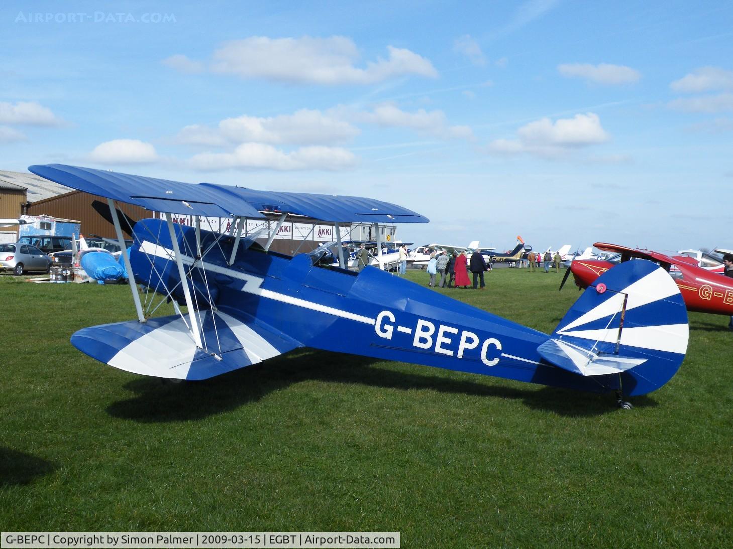 G-BEPC, 1946 Stampe-Vertongen SV-4C C/N 64, Stampe SV4 at Turweston