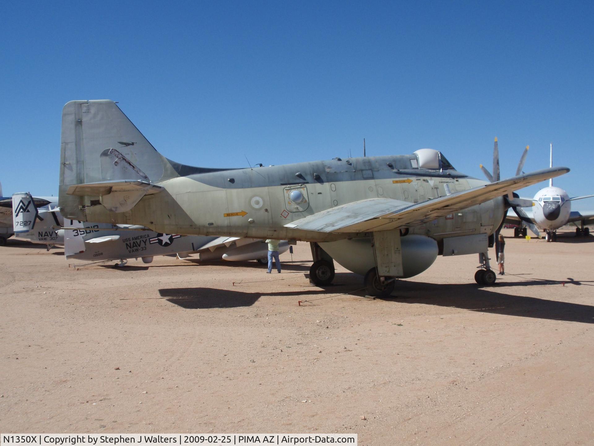 N1350X, 1960 Fairey Gannet AEW.3 C/N F9451, Fairey Gannet A.E.W 3