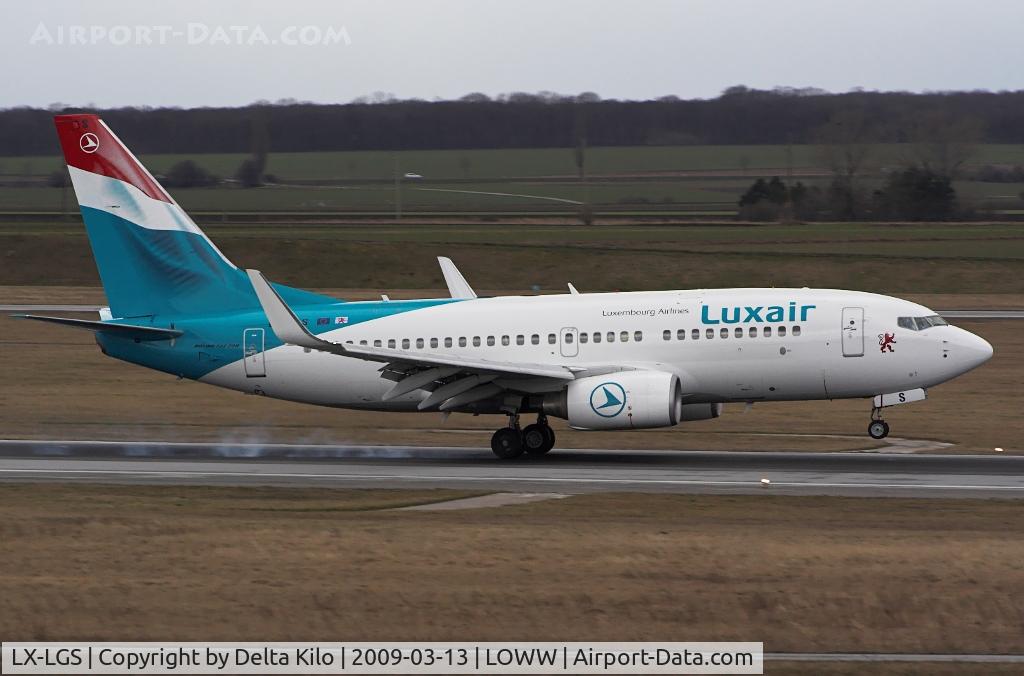 LX-LGS, 2005 Boeing 737-7C9 C/N 33956, LUXAIR new color