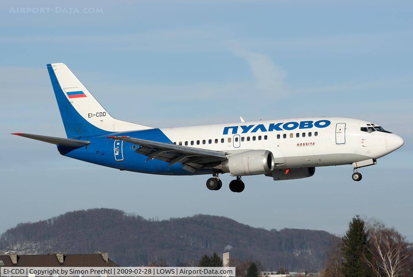 EI-CDD, 1991 Boeing 737-548 C/N 24989/1989, EI-CDD @ Salzburg Airport