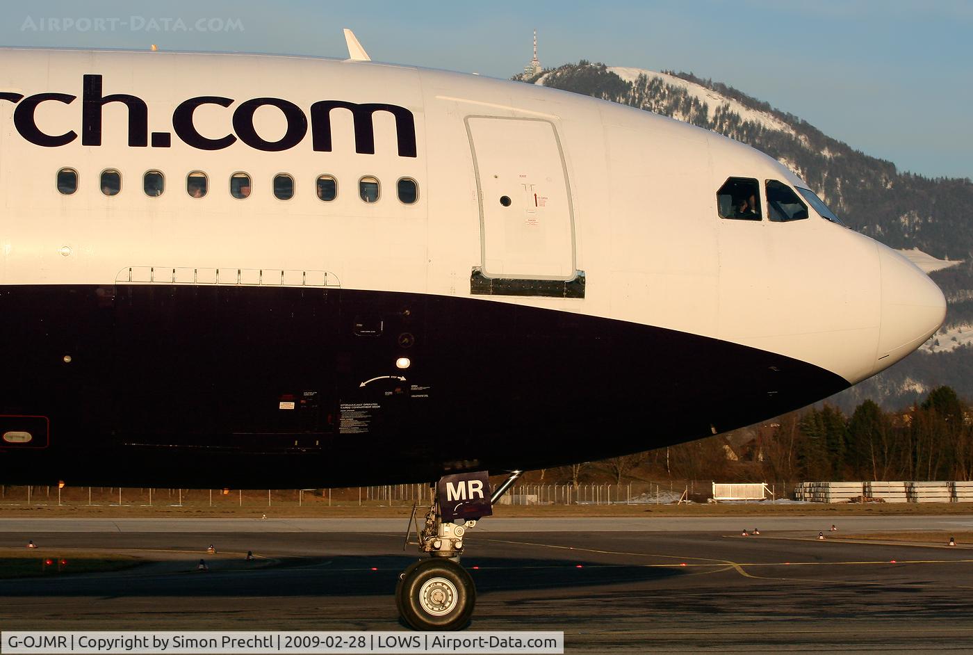 G-OJMR, 1991 Airbus A300B4-605R C/N 605, G-OJMR @ Salzburg Airport