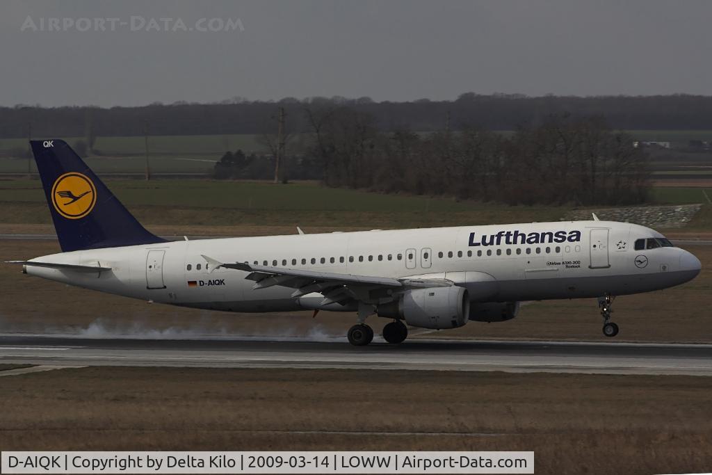 D-AIQK, 1991 Airbus A320-211 C/N 0218, Lufthansa